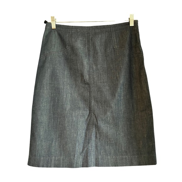 Brooks Brothers Dresses & Skirts - Brooks Brothers Red Fleece Denim‎ Skirt Women's Size 6 Pencil Dark Wash